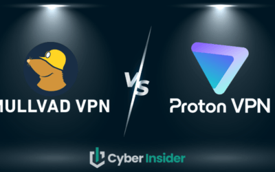 Mullvad VPN vs. Proton VPN comparison featured image CyberInsider