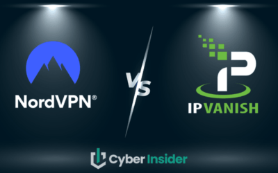 NordVPN vs. IPVanish VPN comparison featured image CyberInsider