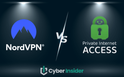 NordVPN vs. PIA comparison featured image CyberInsider