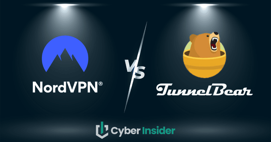 NordVPN vs. TunnelBear comparison