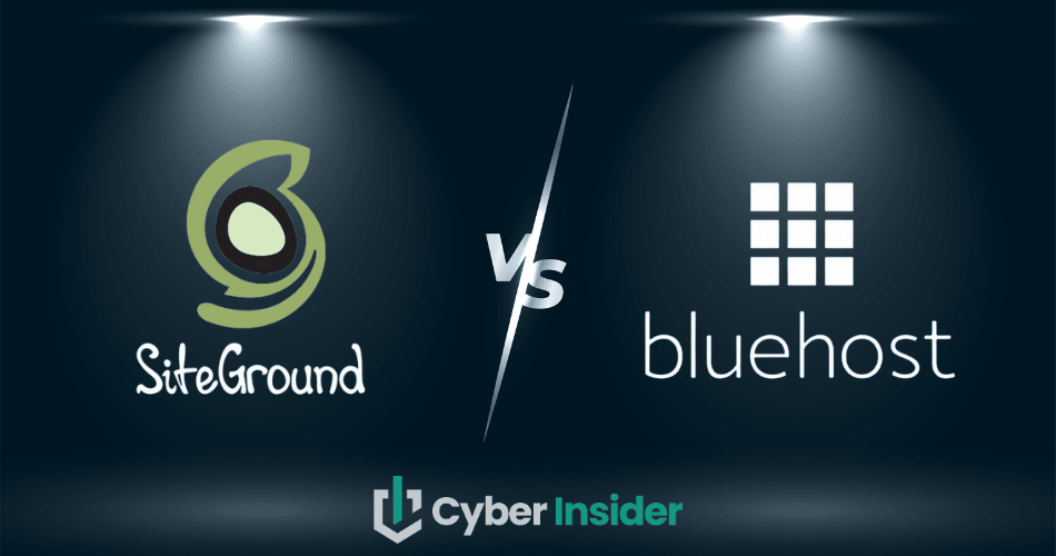 SiteGround vs Bluehost comparison