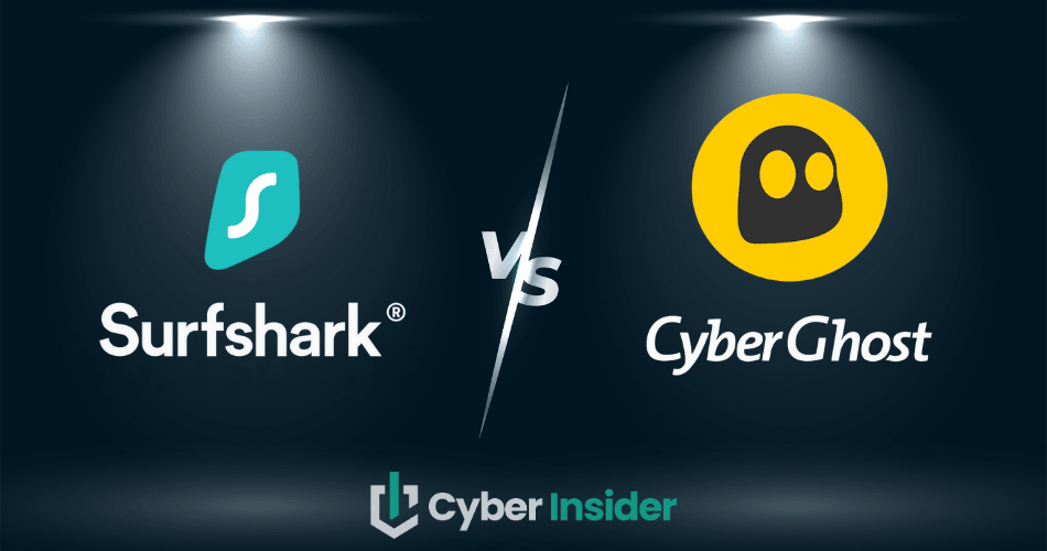 Surfshark vs. CyberGhost VPN comparison