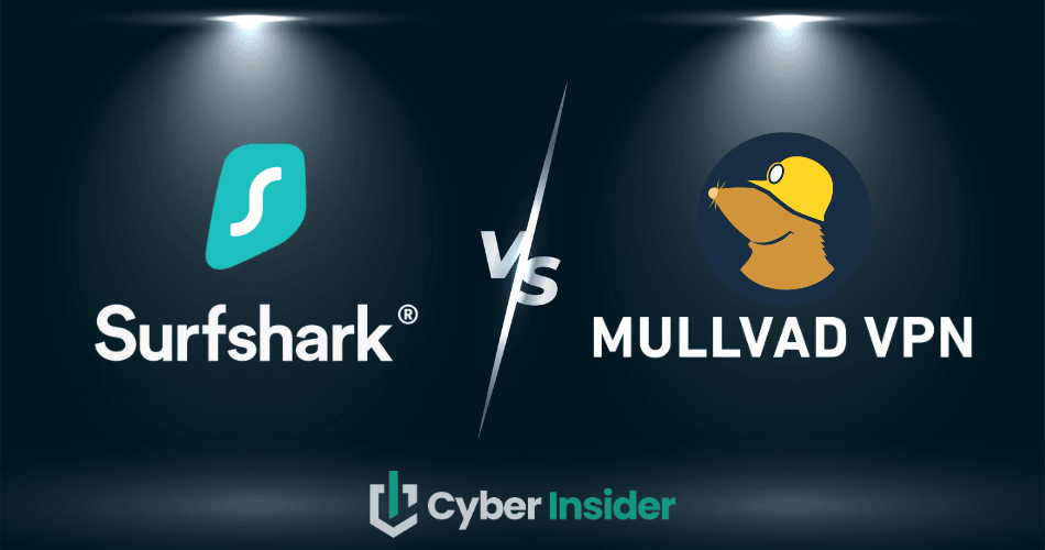 Surfshark vs. Mullvad VPN comparison