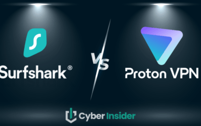 Surfshark vs. Proton VPN comparison featured image CyberInsider