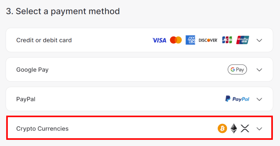 NordProtect payment methods