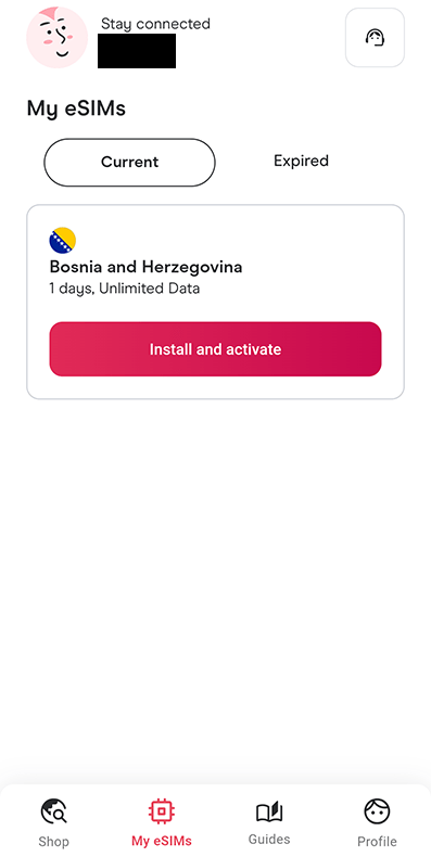 Install and activate Holafly