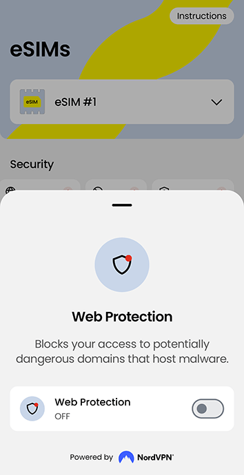 Saily web protection