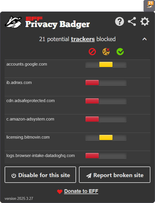 Privacy Badger