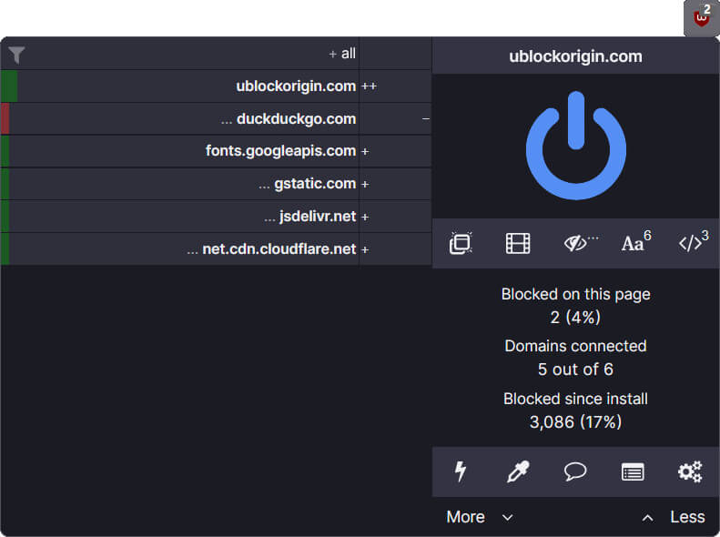 uBlock Origin
