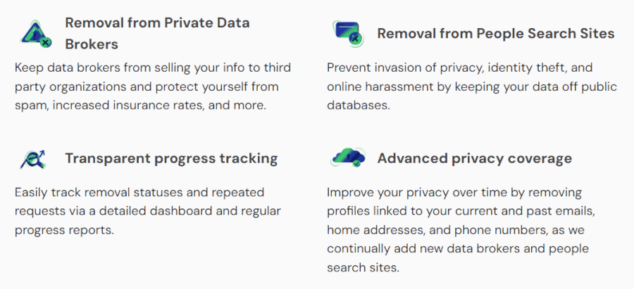 Incogni main features