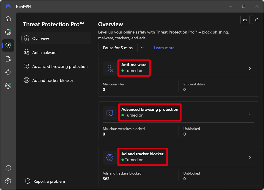 NordVPN Threat Protection Pro