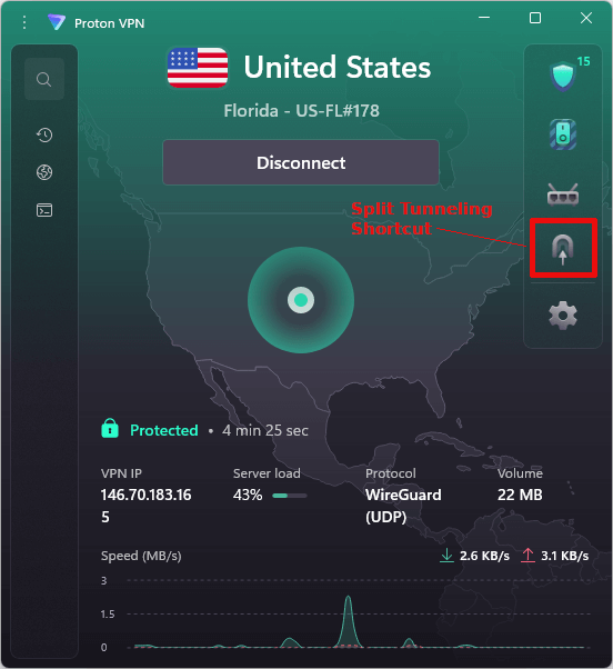 Proton VPN Windows app
