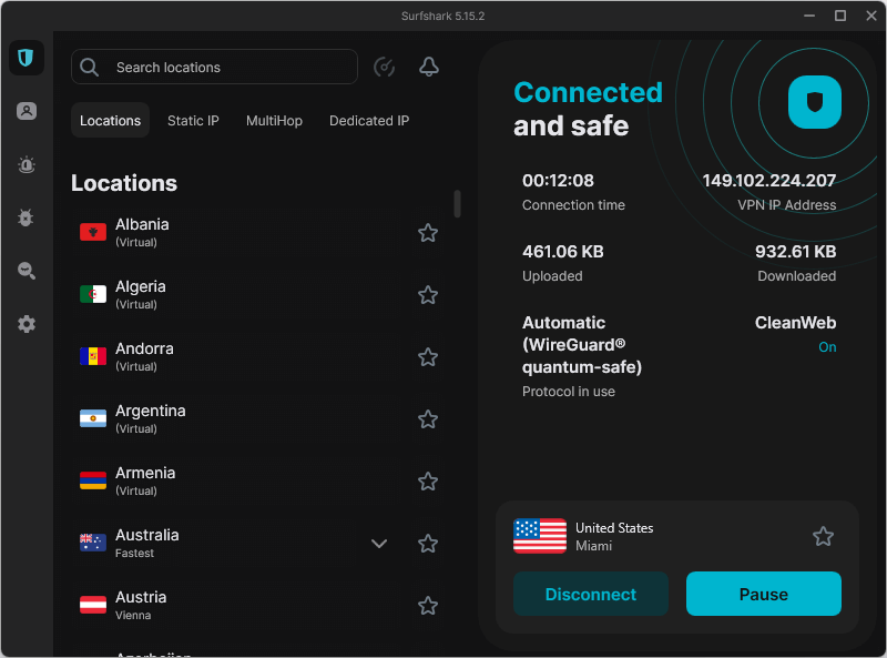 Surfshark can unblock porn in Texas