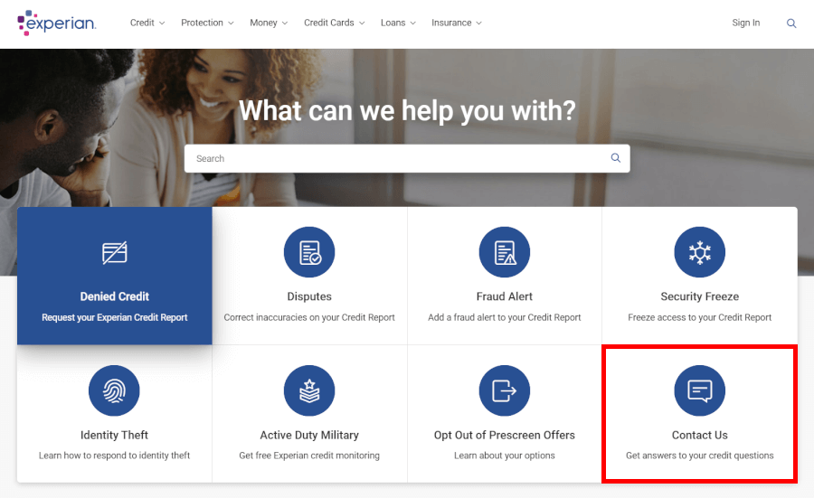 Experian support 2025