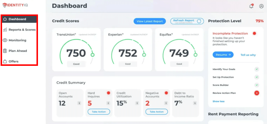 IdentityIQ dashboard 2025