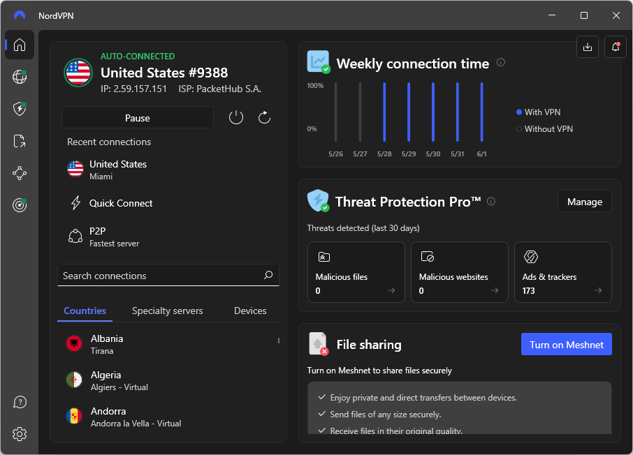 NordVPN Windows