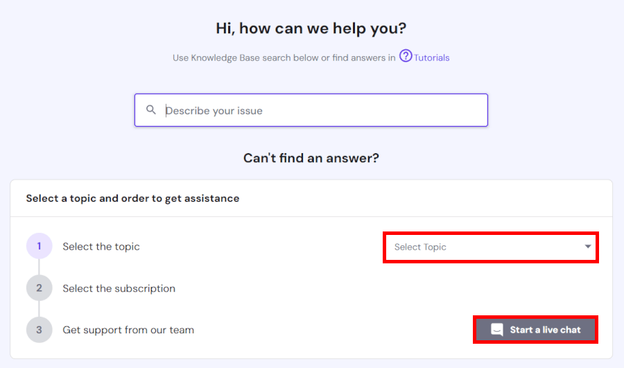 Hostinger seek help